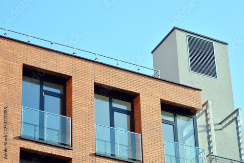 Wallpaper Mural Modern condo building with huge windows Torontodigital.ca