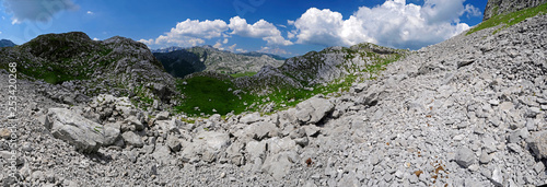 Berglandschaft im Zurim-Gebirge, Montenegro photo