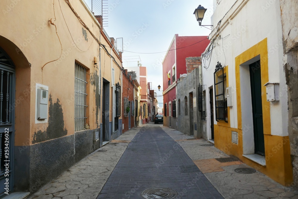 Impressionen aus der Stadt Almería, Spanien