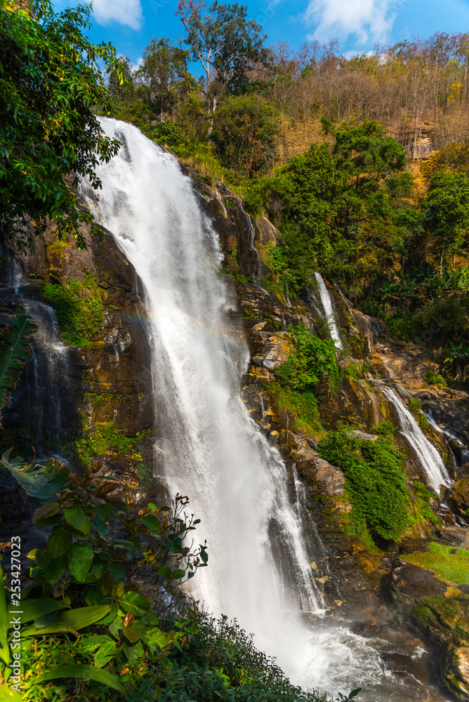 Wachirathan Waterfall, Doi Inthanon National Park, Chiang Mai, Thailand Wachirathan Waterfall, Doi Inthanon National Park, Chiang Mai, Thailand