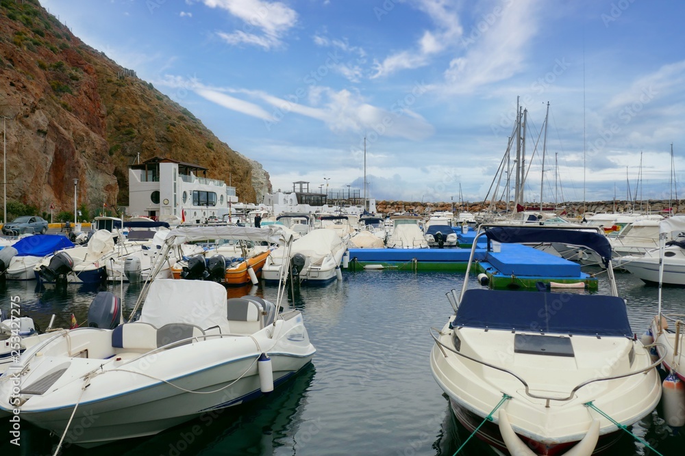 Fototapeta premium Hafen von Almería, Spanien