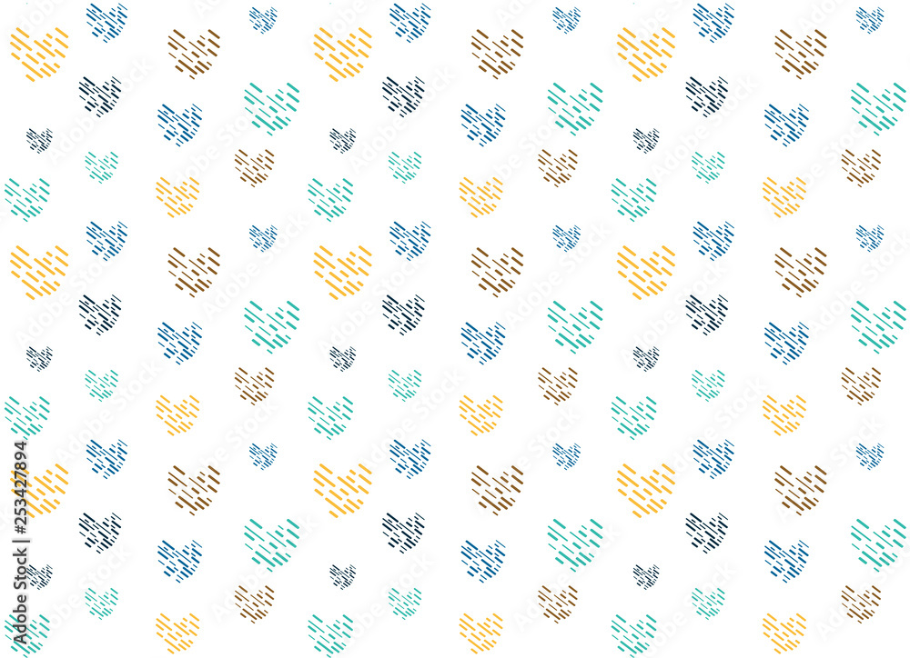 Heart pattern background Heart pattern background