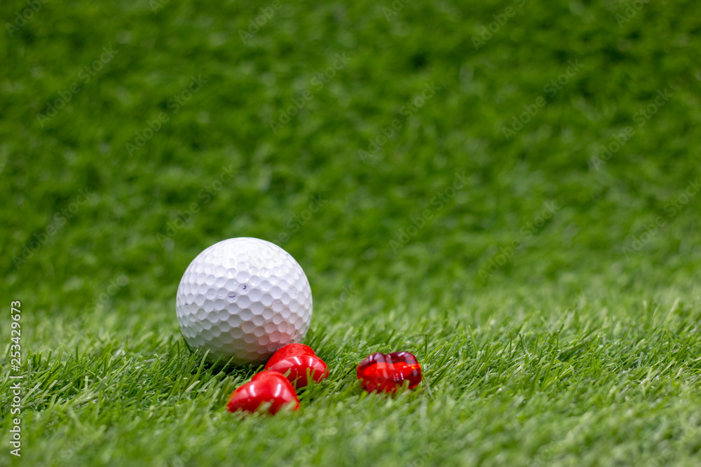 Fototapeta premium To golfer with love 
