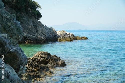 Rocky Mediterranean beach