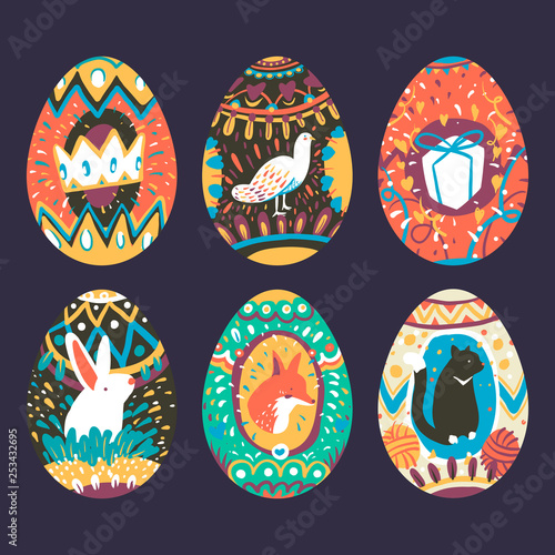 Easter egg designs collection