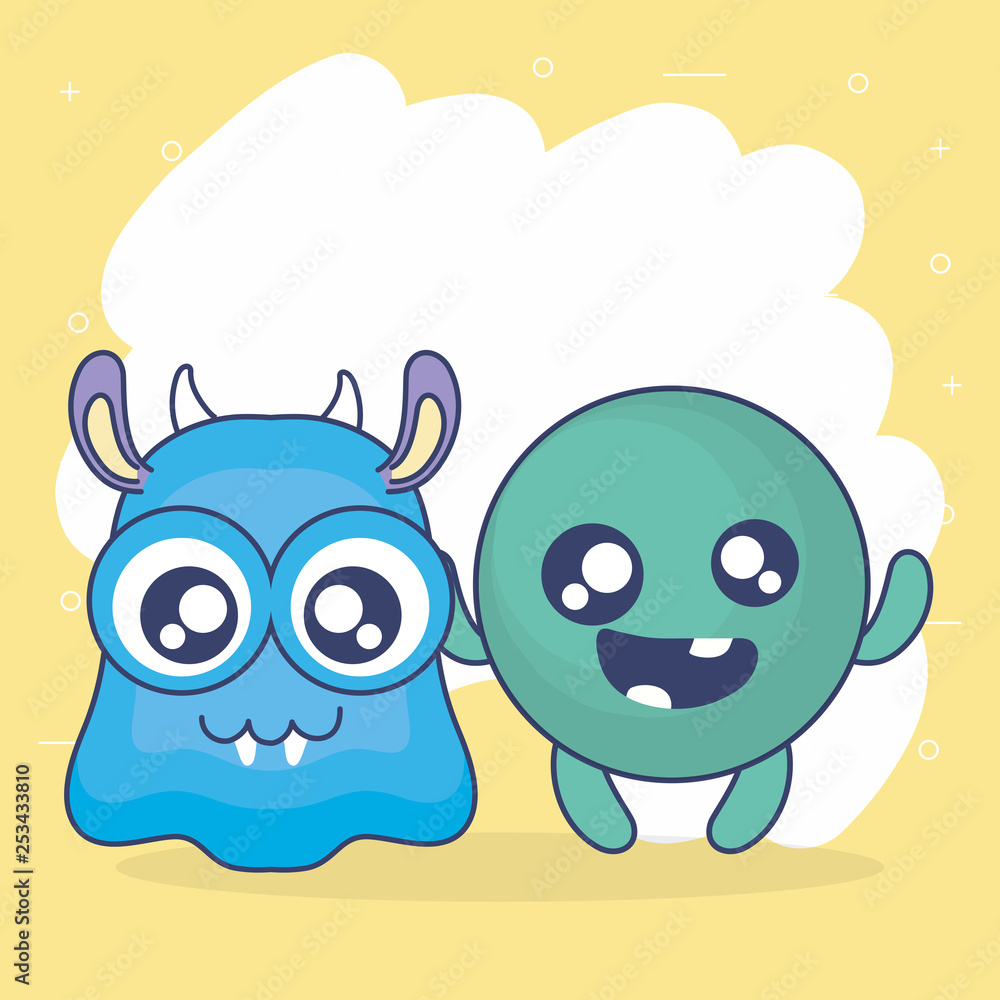 crazy monsters comic characters crazy monsters comic characters