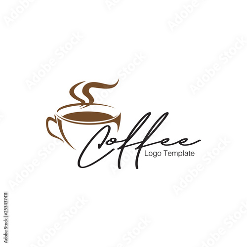 vector coffee logo