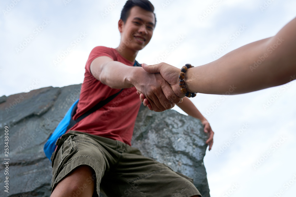 Fototapeta premium Helping hands