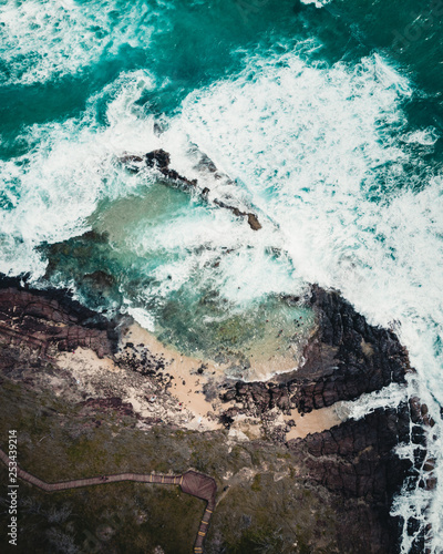 ocean from above