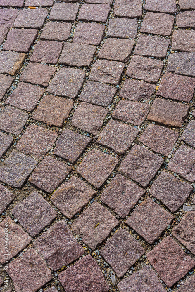 Cobble stone street Cobble stone street