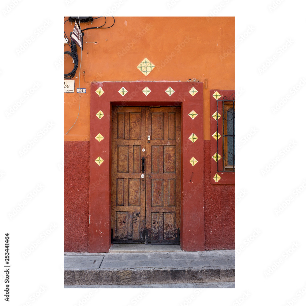 Fototapeta premium Puertas, San Miguel de Allende, Mexico.