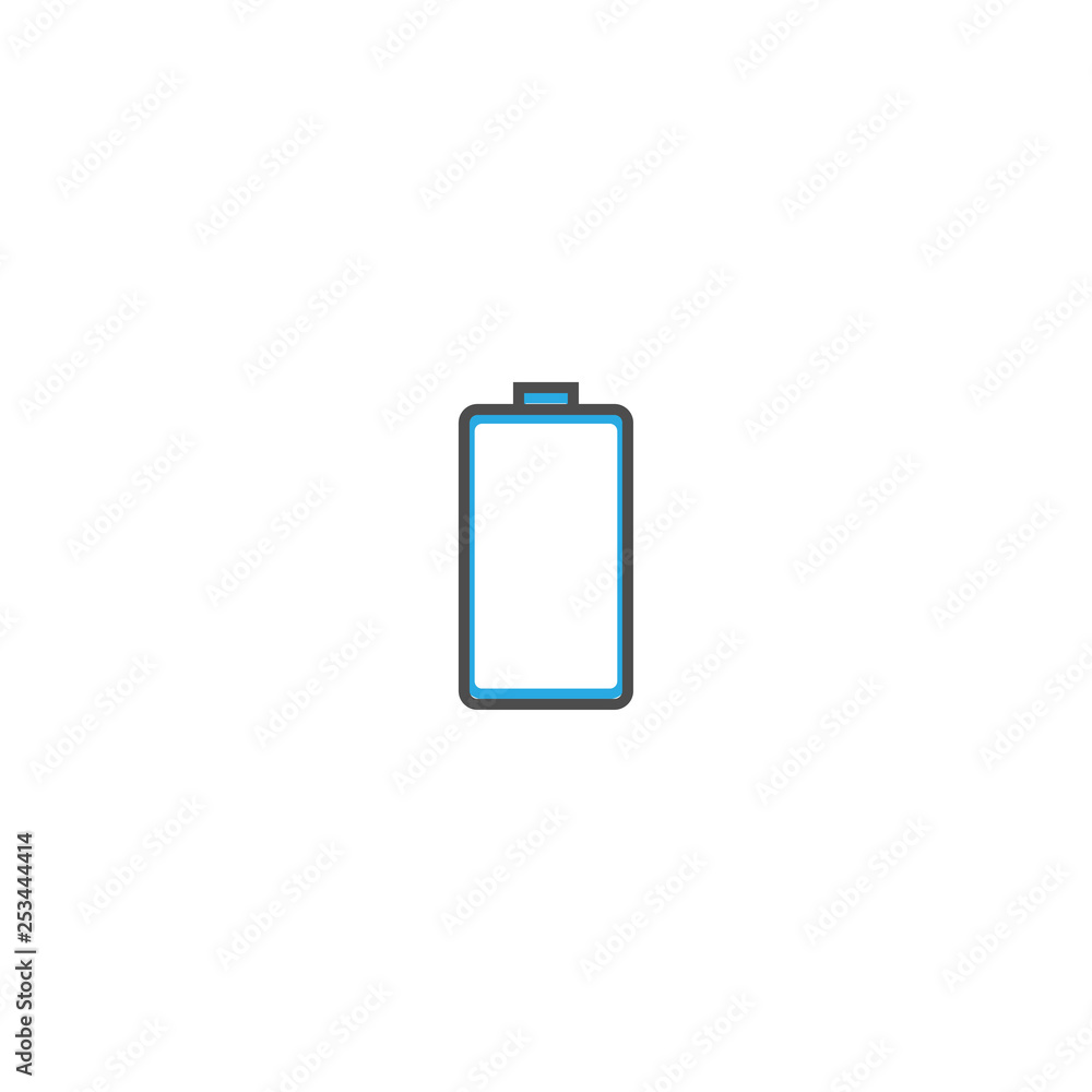 Battery icon design. Essential icon vector illustration Battery icon design. Essential icon vector illustration
