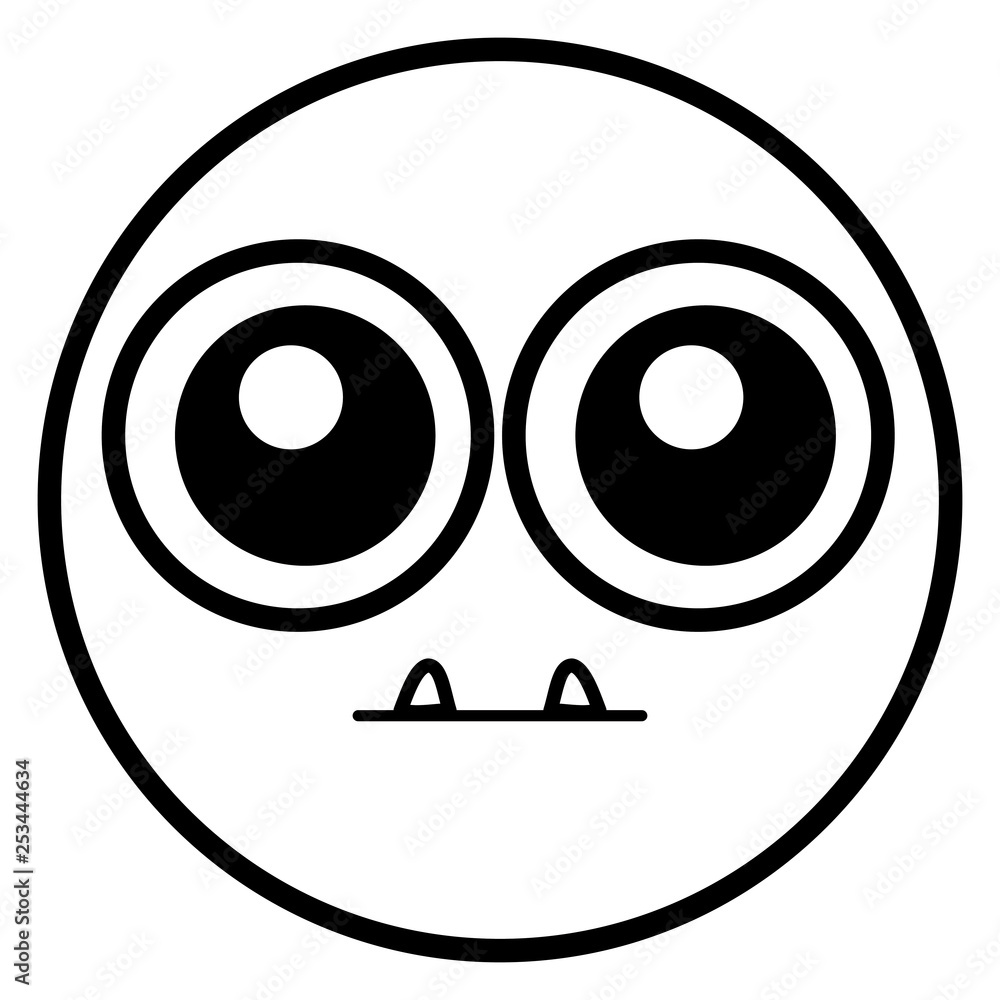 emoticon face with crazy teeth emoticon face with crazy teeth