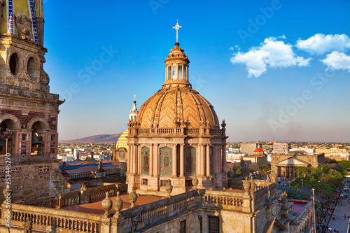 Landmark Guadalajara Central Cathedral (Cathedral of the Assumption of Our Lady) in historic city center