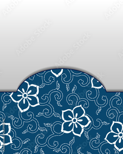 Chinese Porcelain Style Background photo