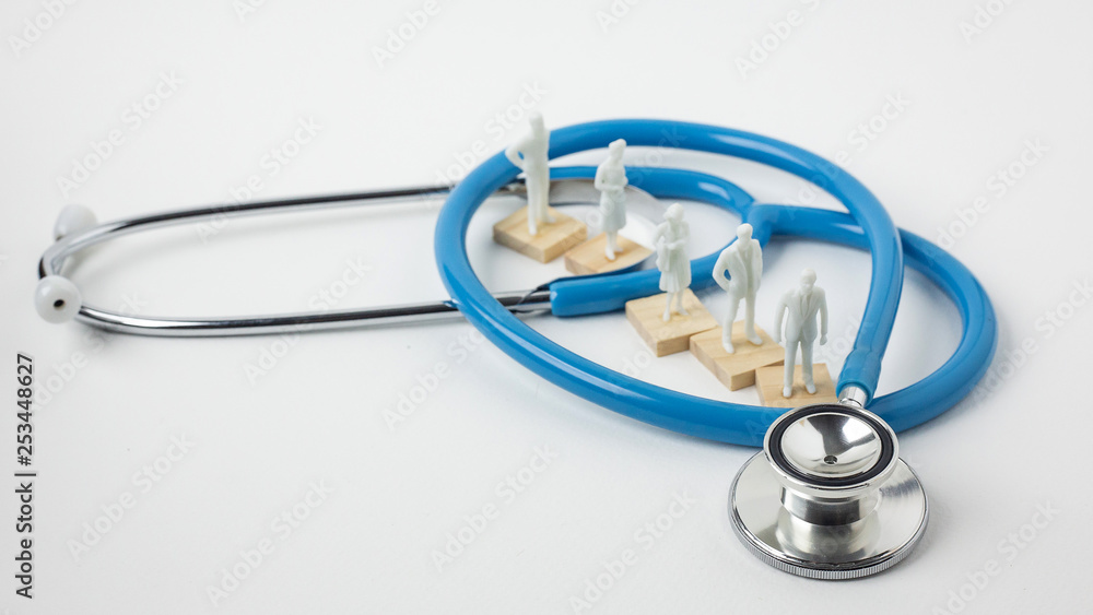 stethoscopes on white background image close up stethoscopes on white background image close up