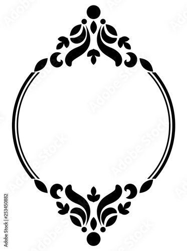 decorative floral frame