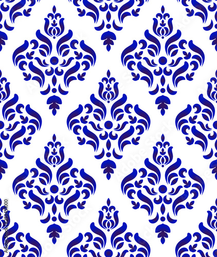 porcelain damask pattern