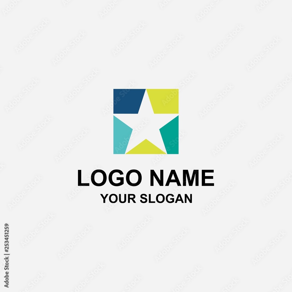 star logo template star logo template