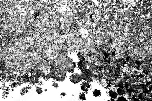 Abstract grunge grey dark stucco wall background. Splash of black and white p...