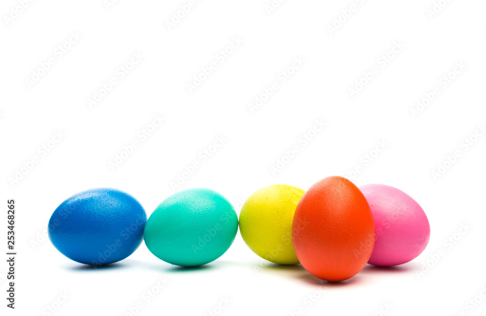 easter eggs isolated easter eggs isolated