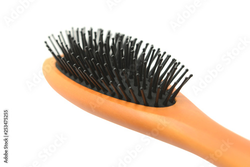 Hair comb isolated