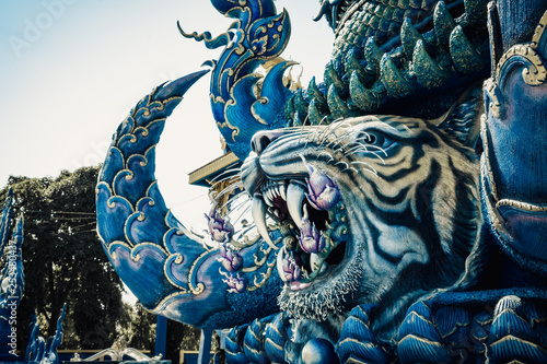 Blue Temple, Chiang Rai, Thailand © Ai