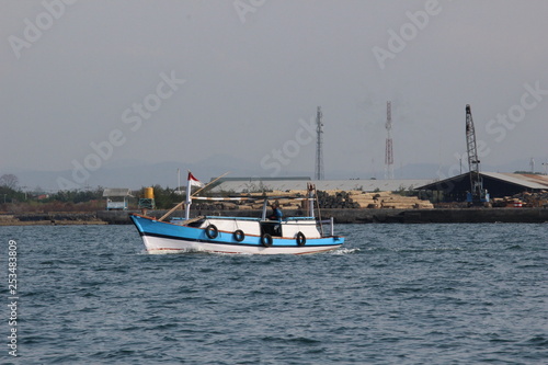 FISHING BOATS IN GILI KETAPANG PORT, PROBOLINGGO, EAST JAVA, INDONESIA