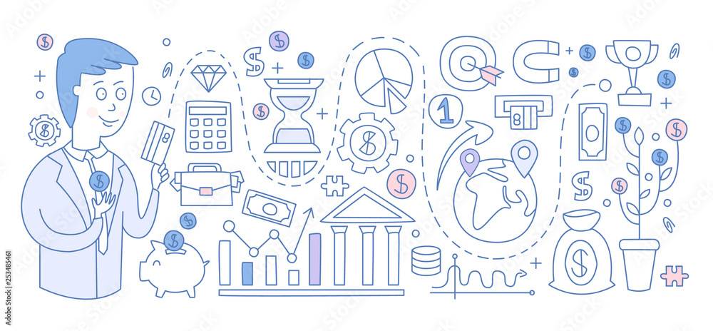 Investment Infographics. Vector Illustration Investment Infographics. Vector Illustration