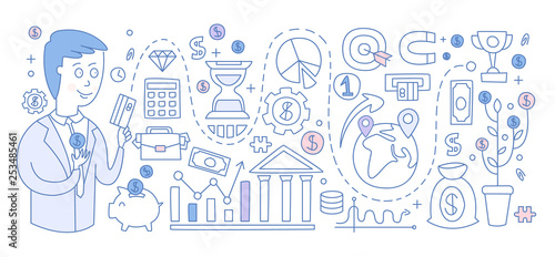 Investment Infographics. Vector Illustration
