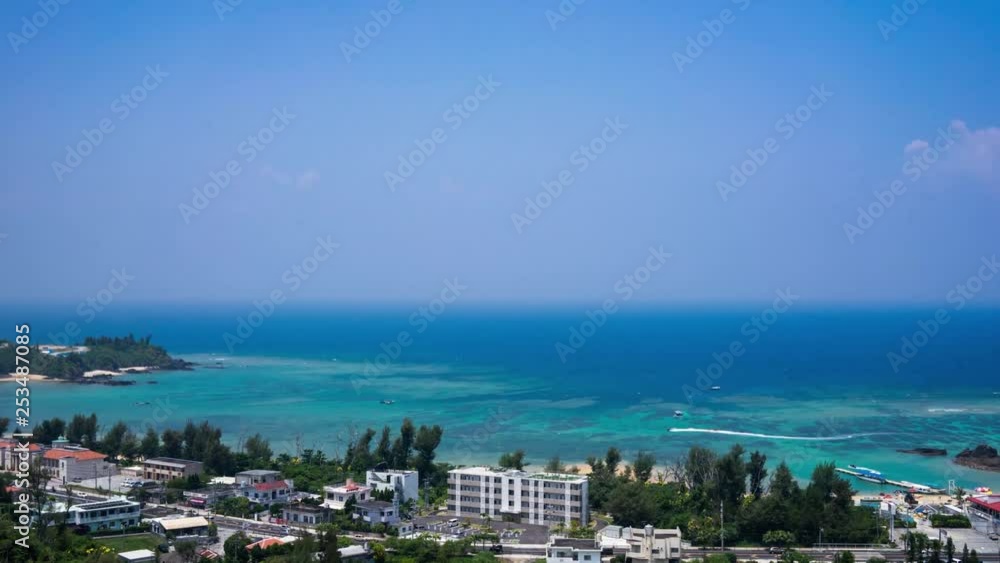 Timelapse of Coastal City in Okinawa Japan Timelapse of Coastal City in Okinawa Japan