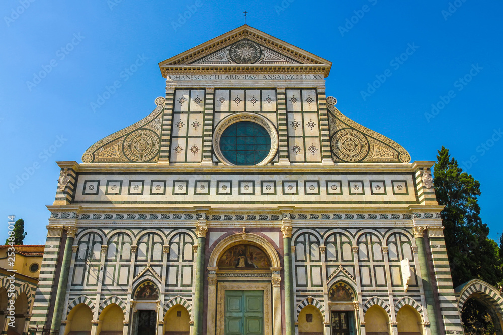A historic church in Florence, Italy