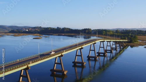 Wallpaper Mural Aerial view at the golden hour of the Cruces River Torontodigital.ca