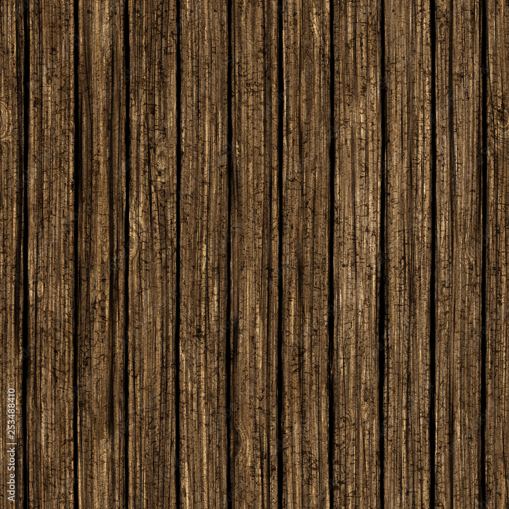 Fototapeta premium Realistic texture of pale wood seamless texture