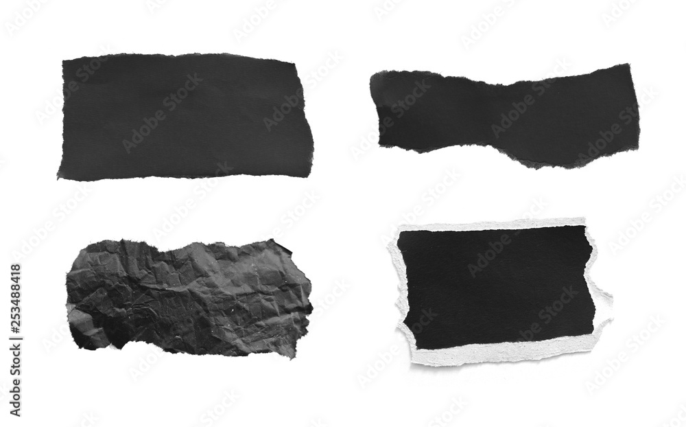 pieces of torn paper texture background, copy space. pieces of torn paper texture background, copy space.