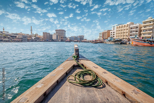 Photography DUBAI, UAE Boats on the Bay Creek