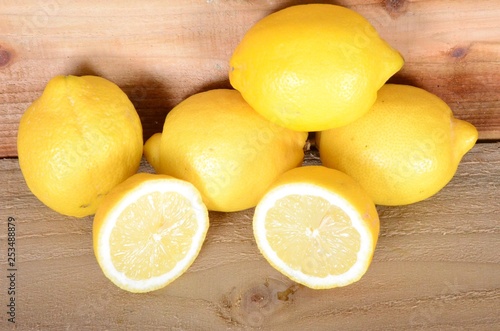 fresh lemons photo