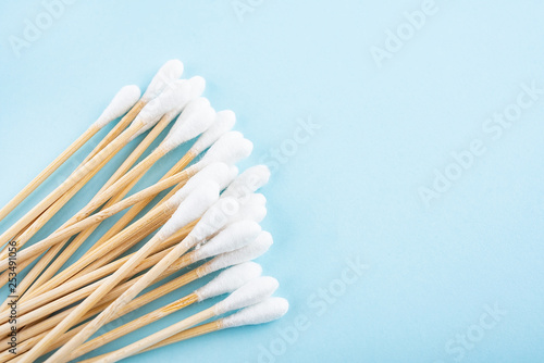 Medical supplies cotton swabs