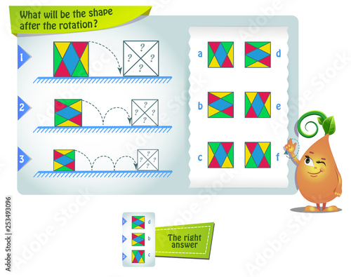 mental rotation Puzzles shape