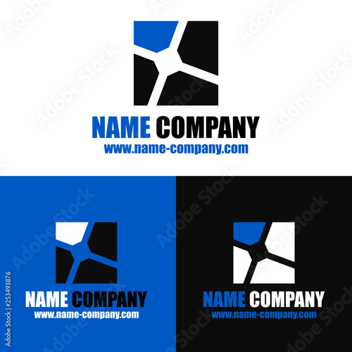 artisan carreleur logo carrelage batiment BTP