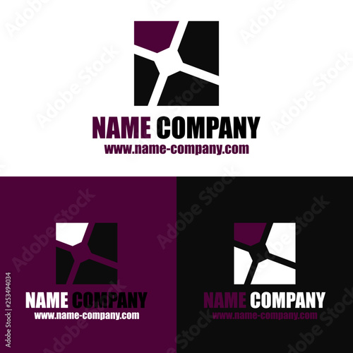 artisan carreleur logo carrelage batiment BTP