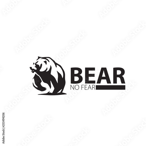 Bear Logo - Mascot - Template Design Elements
