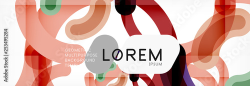 Circular lines design background