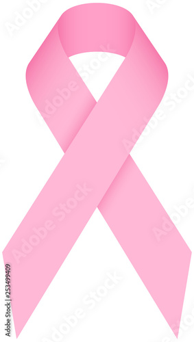 Schleife Brustkrebs Pink photo