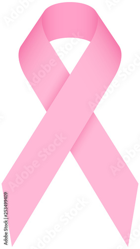 Schleife Brustkrebs Pink