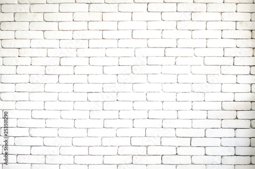 Abstract background, white brick wall