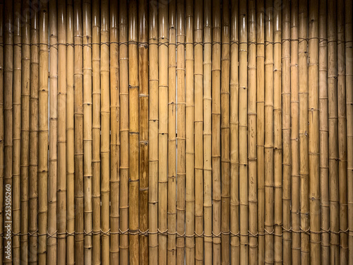 Bamboo  wood texture background.