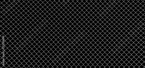 Wallpaper Mural the cage metal wire on black background - close up Torontodigital.ca