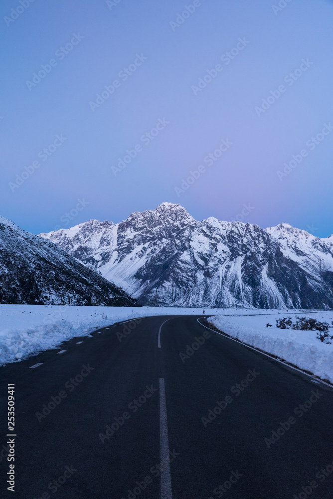 Fototapeta premium mountains in winter