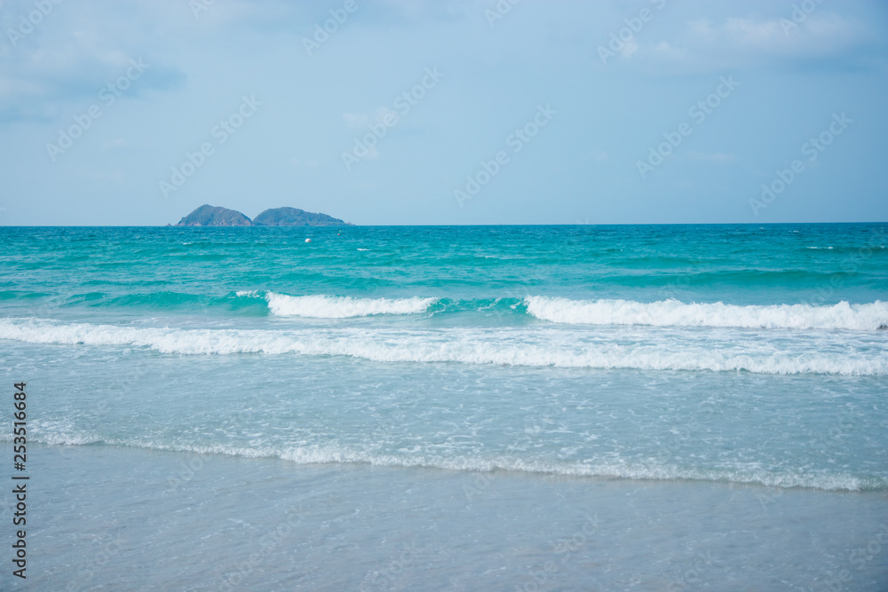 beach and sea